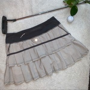 Striped Lululemon Skort